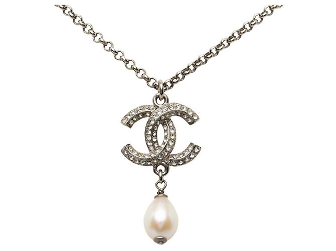 Collana Chanel Coco Mark Argento
