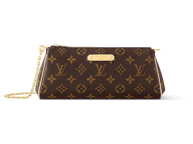 Louis Vuitton Pochette Eva Monogram Handtasche Braun Monogramm