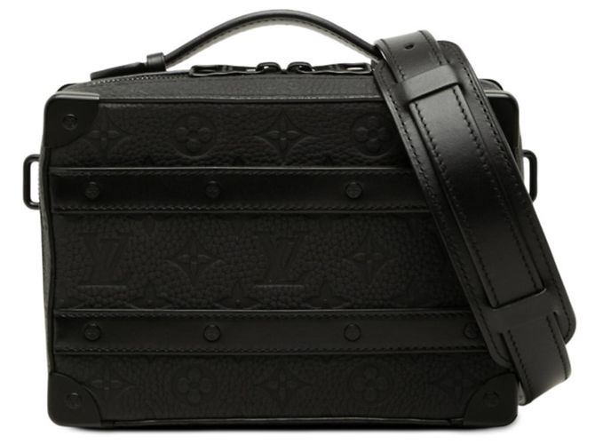 Sac à épaule Louis Vuitton Monogram Taurillon Noir Monogramme