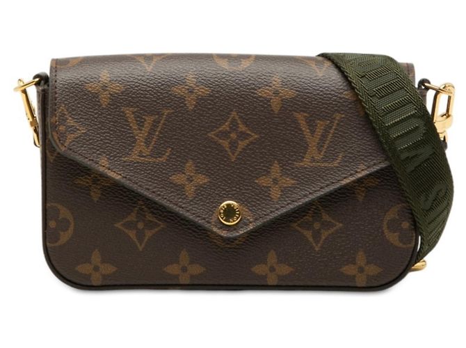 Louis Vuitton Monogram Multi Pochette Felicie Marron Monogramme