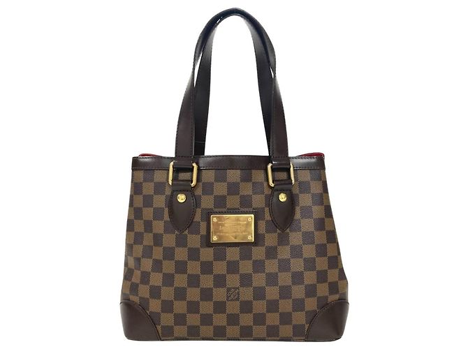 Bolsa de mão Louis Vuitton Hampstead PM Marrom