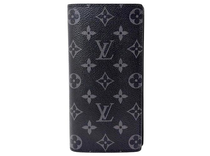 Louis Vuitton Monogram Eclipse Coin Purse Black