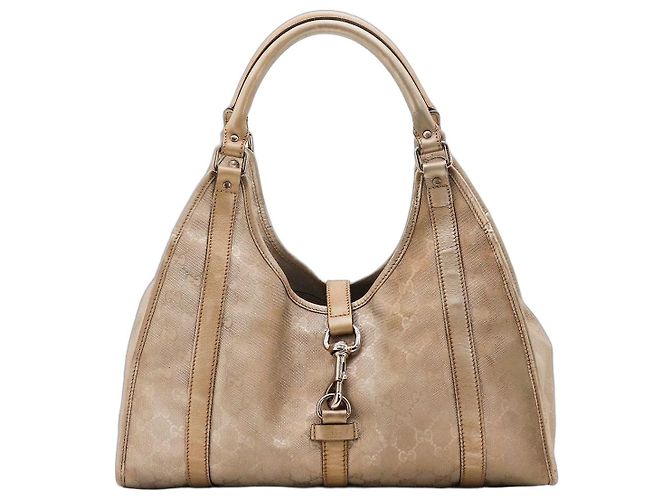 Bolsa Hobo Gucci Monogram Bege