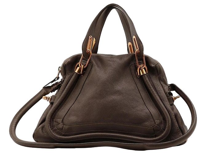 Chloé Sac Satchel Chloe Paddington Marron