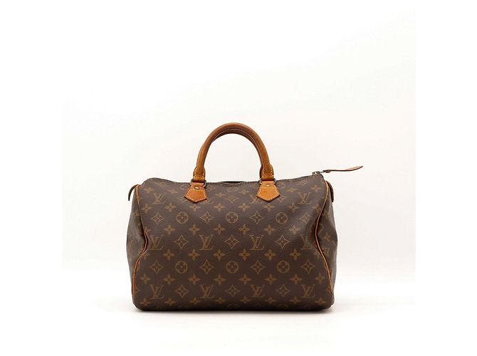 Bolsa Louis Vuitton Speedy 30 Monogram Canvas Marrom