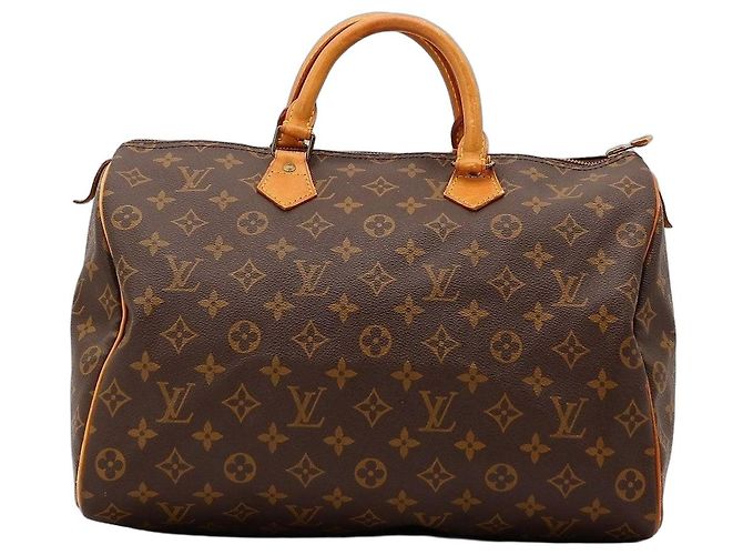 Borsa Louis Vuitton Speedy 30 Monogram Canvas Marrone