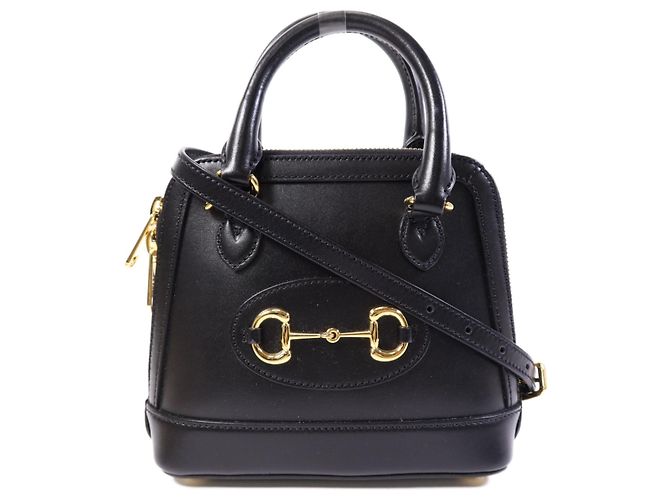 Gucci Horsebit Leather Medium Nero