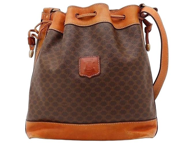 Céline Borsa Secchiello Celine Monogram Marrone