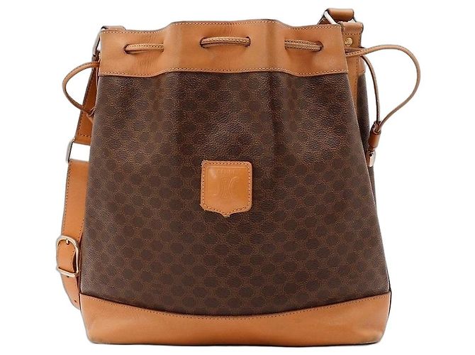 Céline Sac seau Vintage Celine Monogram Marron