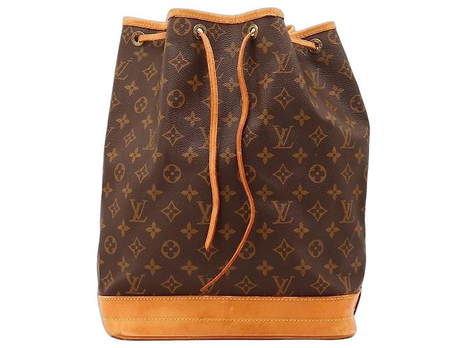 Borsa a Secchiello Louis Vuitton Monogram Noe GM Marrone Monogramma