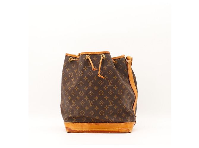 Borsa a secchiello Louis Vuitton Monogram Noe GM Marrone Monogramma