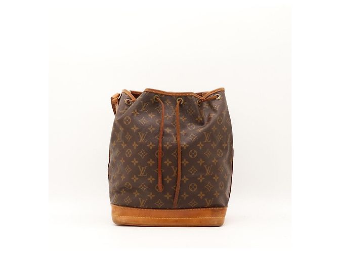 Bolsa Balde Louis Vuitton Monogram Noe Marrom Monograma