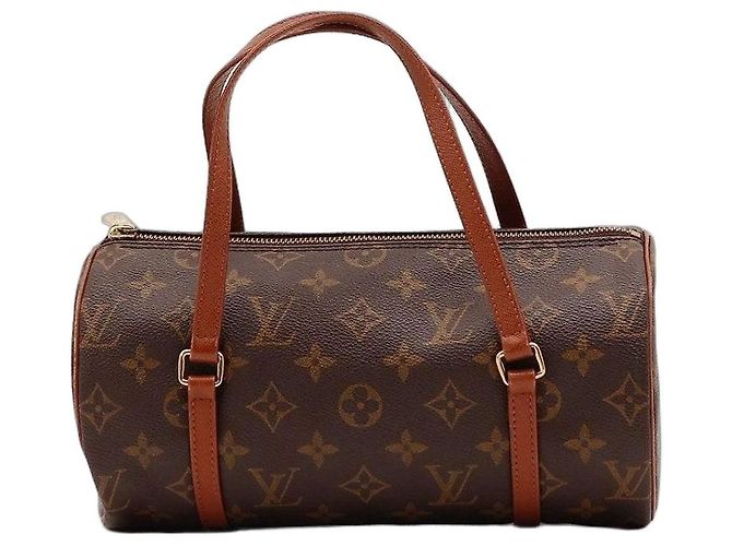 Bolsa Louis Vuitton Monogram Papillon 30 Marrom Monograma