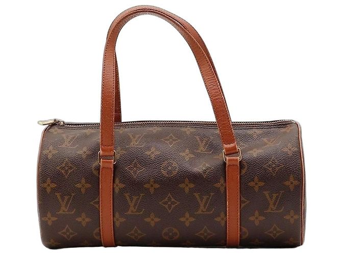 Bolsa Louis Vuitton Monogram Papillon 30 Marrom Monograma