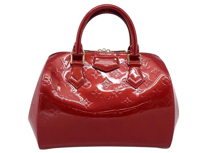 Louis Vuitton Montana Monogram Vernis Rosso