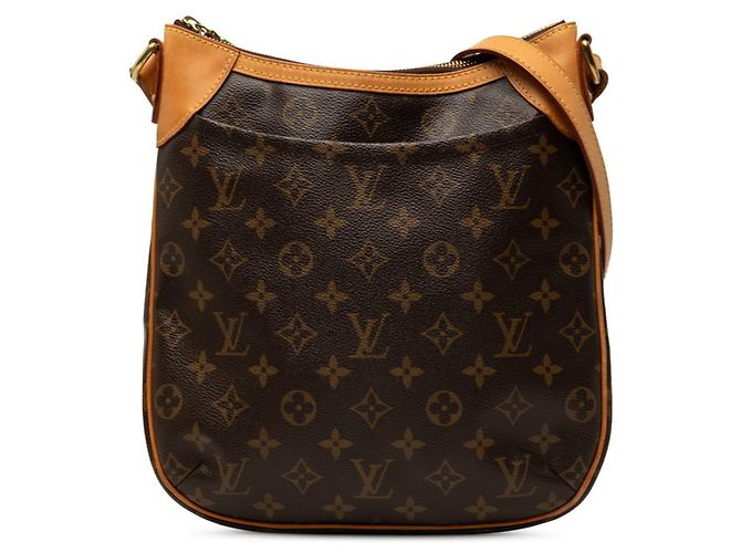Borsa a tracolla Louis Vuitton Monogram Odeon PM Marrone