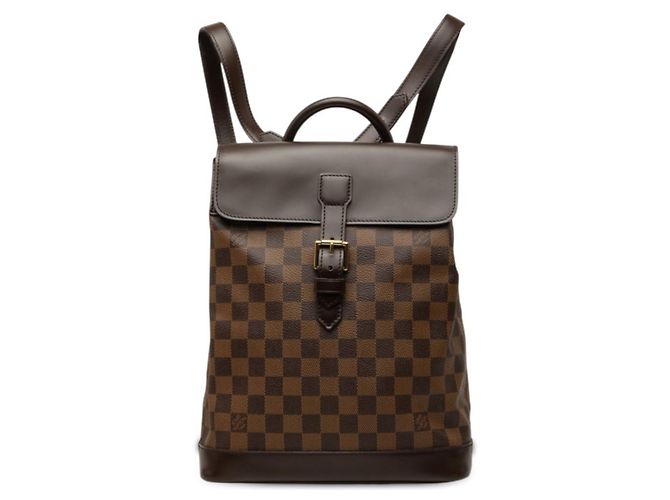 Louis Vuitton Damier Soho Backpack Brown