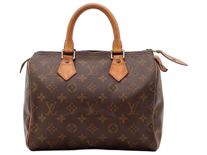 Bolsa de mão Louis Vuitton Speedy 30 Monogram Canvas Marrom
