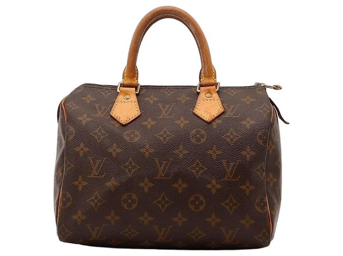 Bolsa Louis Vuitton Speedy 30 Monogram Canvas Marrom Monograma