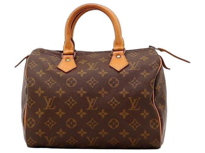 Borsa Louis Vuitton Speedy 30 Monogram Canvas Marrone Monogramma