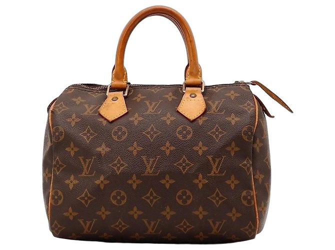 Bolsa de mão Louis Vuitton Speedy 30 Monogram Canvas Marrom