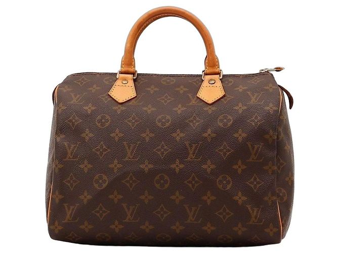 Bolsa Louis Vuitton Speedy 30 Monogram Canvas Marrom Monograma