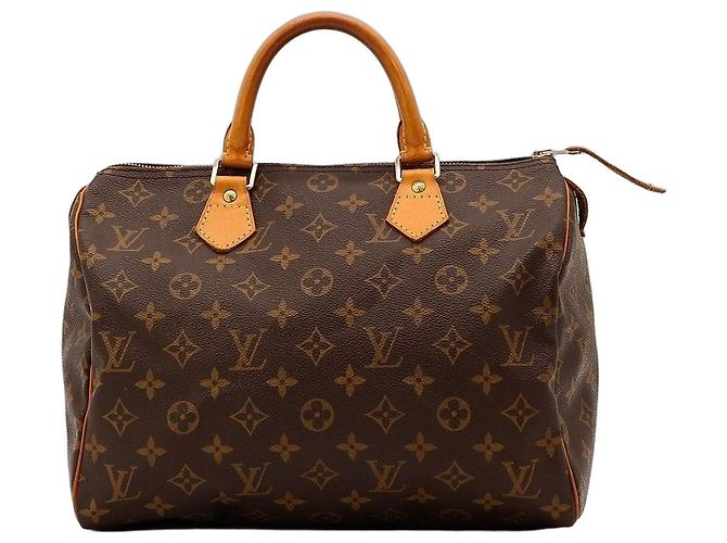 Bolsa Louis Vuitton Speedy 30 Monogram Canvas Marrom