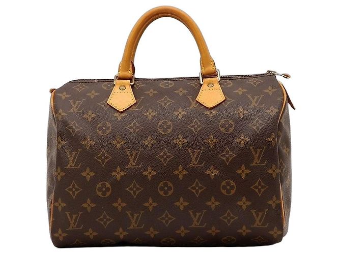 Bolsa Louis Vuitton Speedy 30 Monogram Canvas Marrom Monograma
