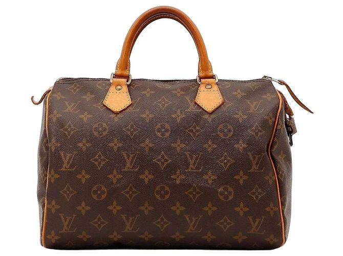 Bolsa Louis Vuitton Speedy 30 Monogram Canvas Marrom Monograma