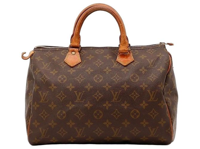 Bolsa Louis Vuitton Speedy 30 Monogram Canvas Marrom Monograma