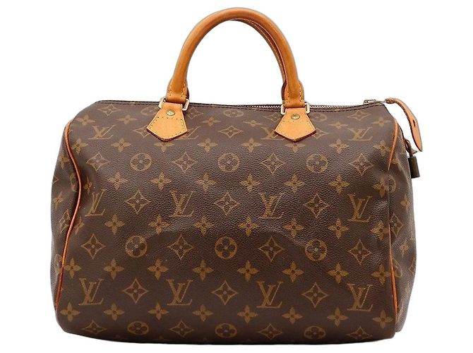 Louis Vuitton Speedy 30 Monogram Canvas Handtasche Braun Monogramm