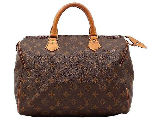 Bolsa Louis Vuitton Speedy 30 Monogram Canvas Marrom Monograma