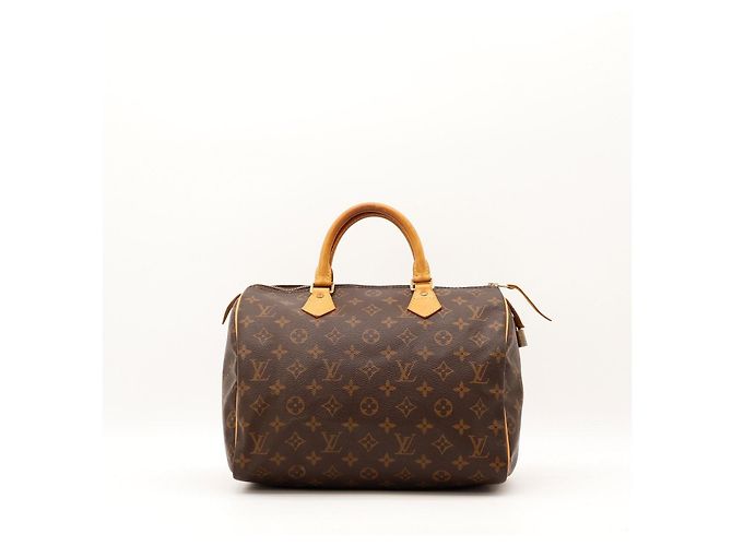 Bolsa Louis Vuitton Speedy 30 Monogram Canvas Marrom Monograma