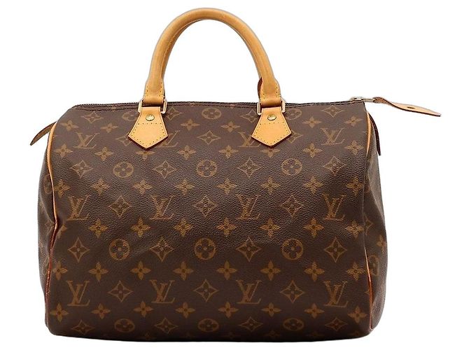 Bolsa Louis Vuitton Speedy 30 Monogram Canvas Marrom Monograma