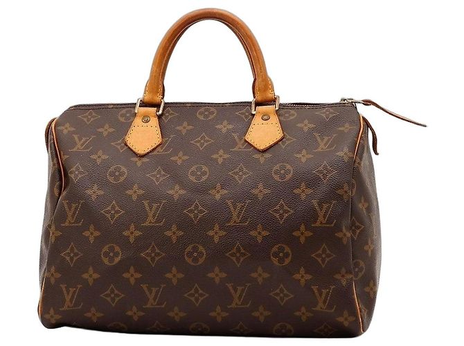 Sac à main Louis Vuitton Speedy 30 Monogram Canvas Marron Monogramme
