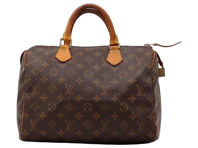 Sac à main Louis Vuitton Speedy 30 Monogram Canvas Marron