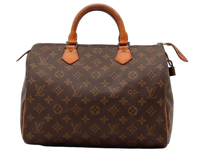 Bolsa Louis Vuitton Speedy 30 Monogram Canvas Marrom Monograma