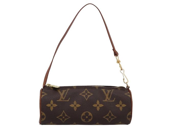 Louis Vuitton Papillon Pochette Monogram Canvas Mini Marrom