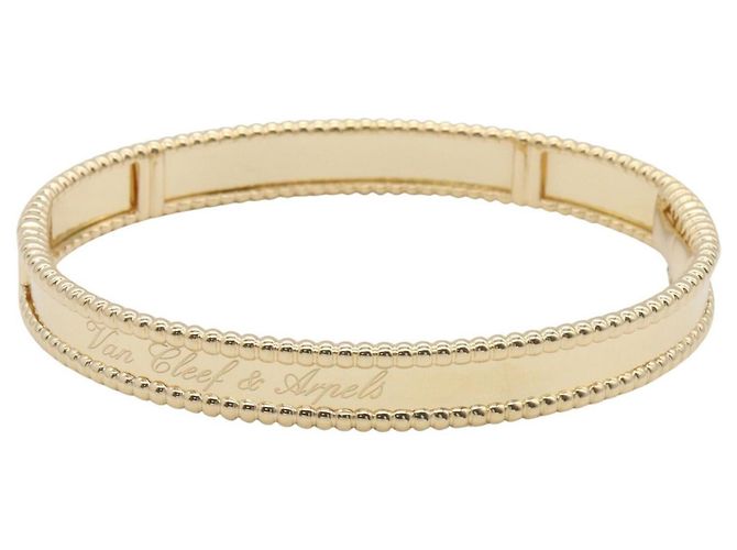 Van Cleef & Arpels Perlee Signature Bangle D'oro