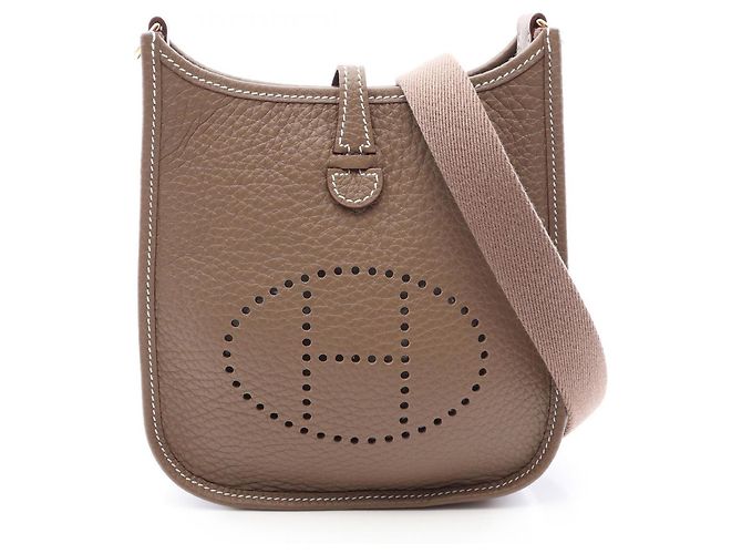 Hermès Hermes Evelyne TPM Amazon Schultertasche Taupe