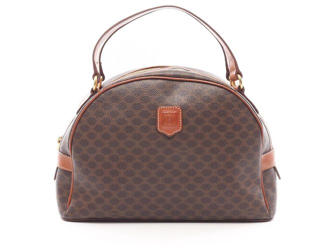 Céline Borsa Celine Macadam Marrone Beige