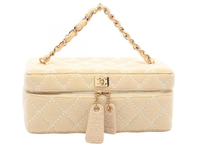 Bolsa Chanel Wild Stitch Cru