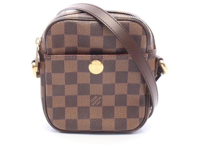 Bolsa de Ombro Louis Vuitton Lift Damier Ebene Marrom
