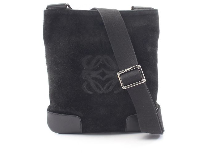 Borsa a tracolla Loewe Anagram Nero