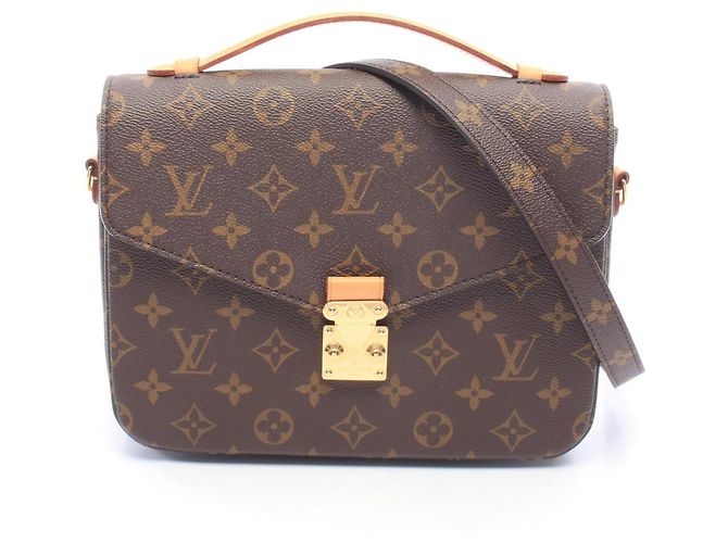 Bolsa Louis Vuitton Pochette Metis MM Marrom