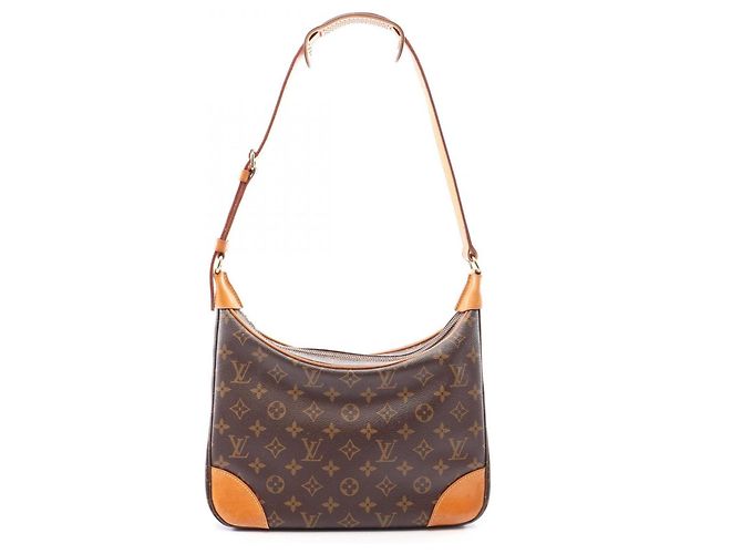 Bolsa de Ombro Louis Vuitton Boulogne PM Monogram Marrom