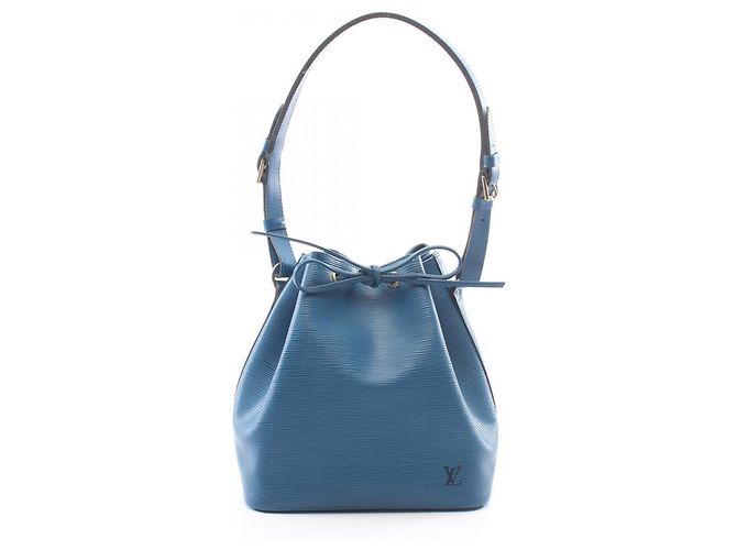 Noe Borsa a tracolla Louis Vuitton Petit Noé Blu