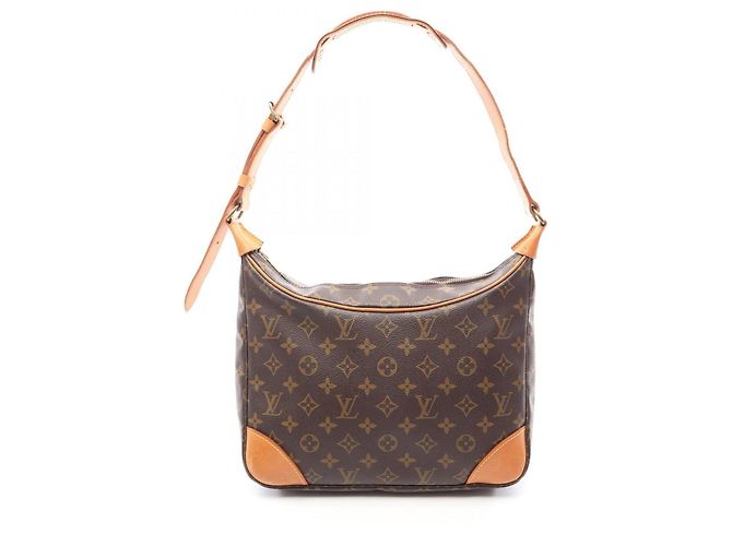 Bolsa de Ombro Louis Vuitton Boulogne PM Monogram Marrom