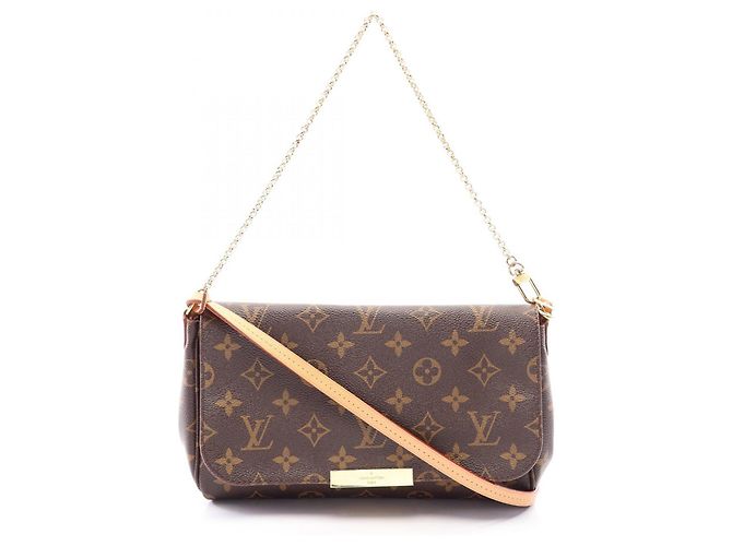 Bolsa de Mão 2-Way Louis Vuitton Favorite MM Monogram Marrom