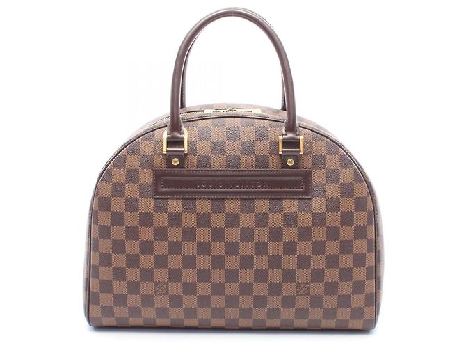 Bolsa Louis Vuitton Nolita Damier Ebene Marrom